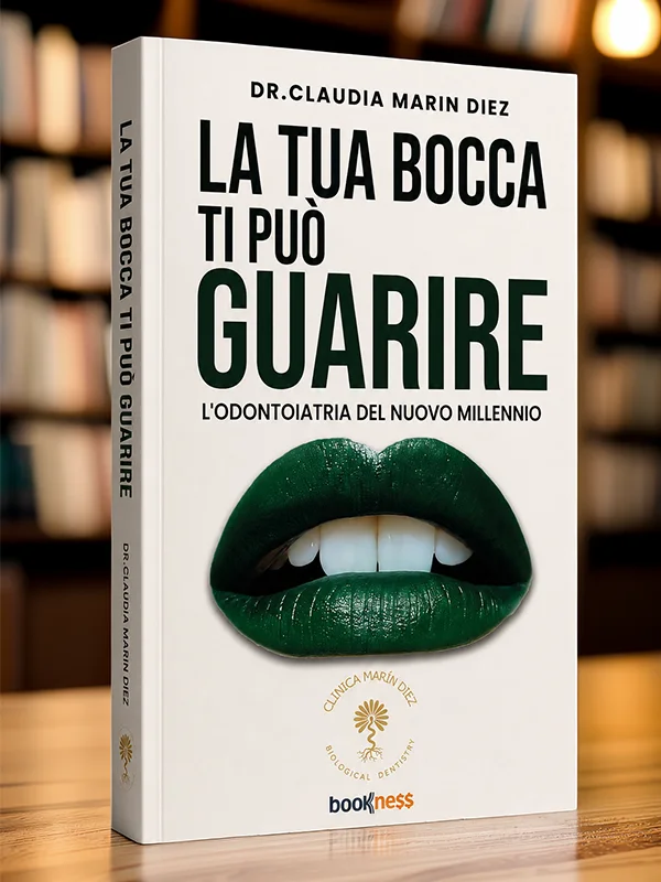 Portada del libro «La tua bocca ti può guarire» de la Dra. Claudia Marín Díez